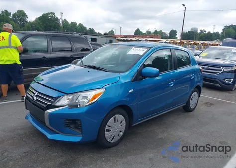 2022 Mitsubishi Mirage Es/Le from USA, damaged, VIN ML32AUHJ2NH003374